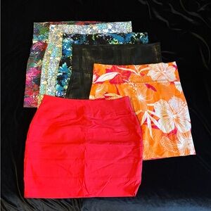 Women's Pencil Skirts, Five Piece Bundle